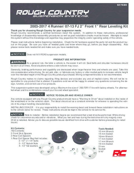 Installation Manual
